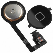iPhone 4s - Original New Home Button with Flex Cable Assembly - Black